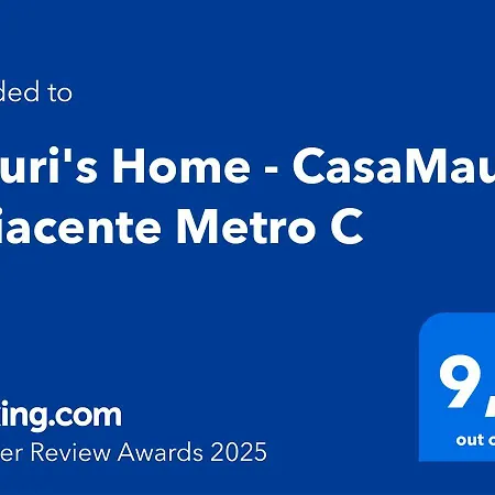 Mauri's - Casamauri - Adiacente Metro C Appartement
